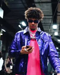 Iced out, pink on purple